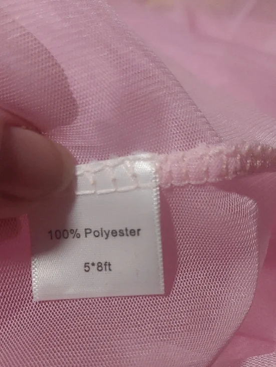 Elegant Pink Sheer Curtains - Picture 4 of 6